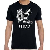 Texas Steamboat Willie T-shirts GIldan Softstyle 640 Wholesale